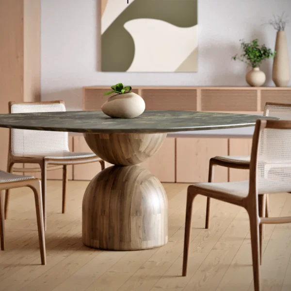 Mesa de Jantar Ampulheta