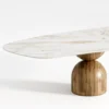 Mesa de Jantar Ampulheta Retangular