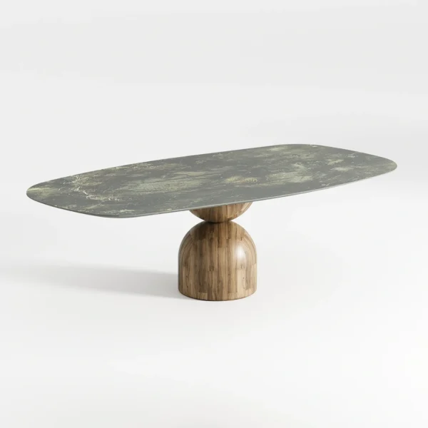Mesa de Jantar Ampulheta Retangular