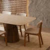 Mesa de Jantar Turning Retangular 009 Mesa de Jantar Turning Retangular