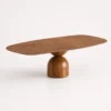 Mesa de Jantar Ampulheta Retangular