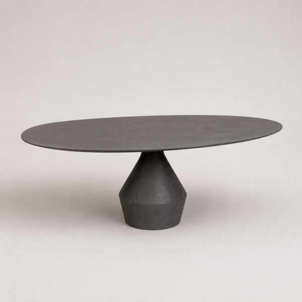 Mesa de Jantar Liège Disforme Concreto